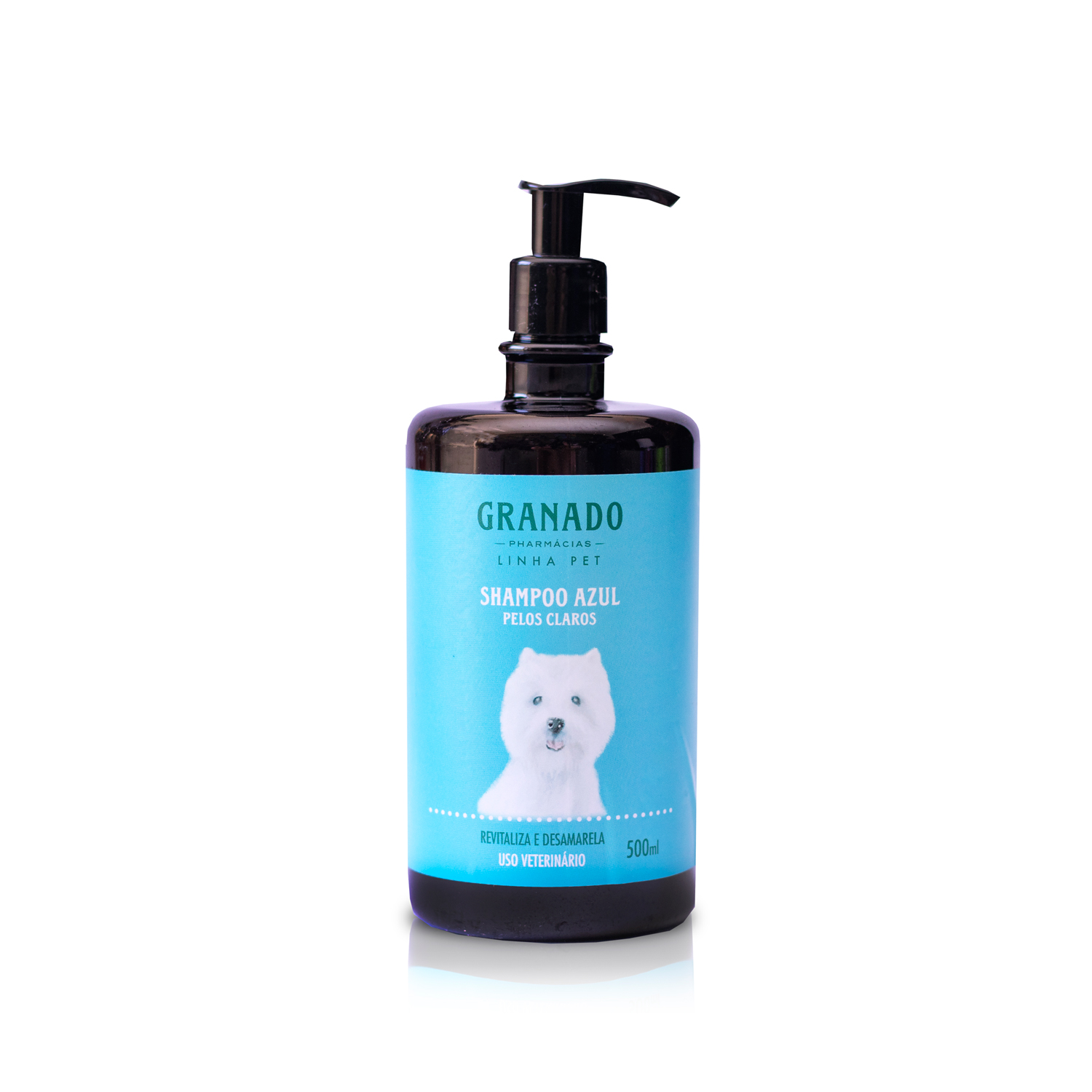 Kit Shampoo Pelos Claros e Deo Colonia Granado Pet