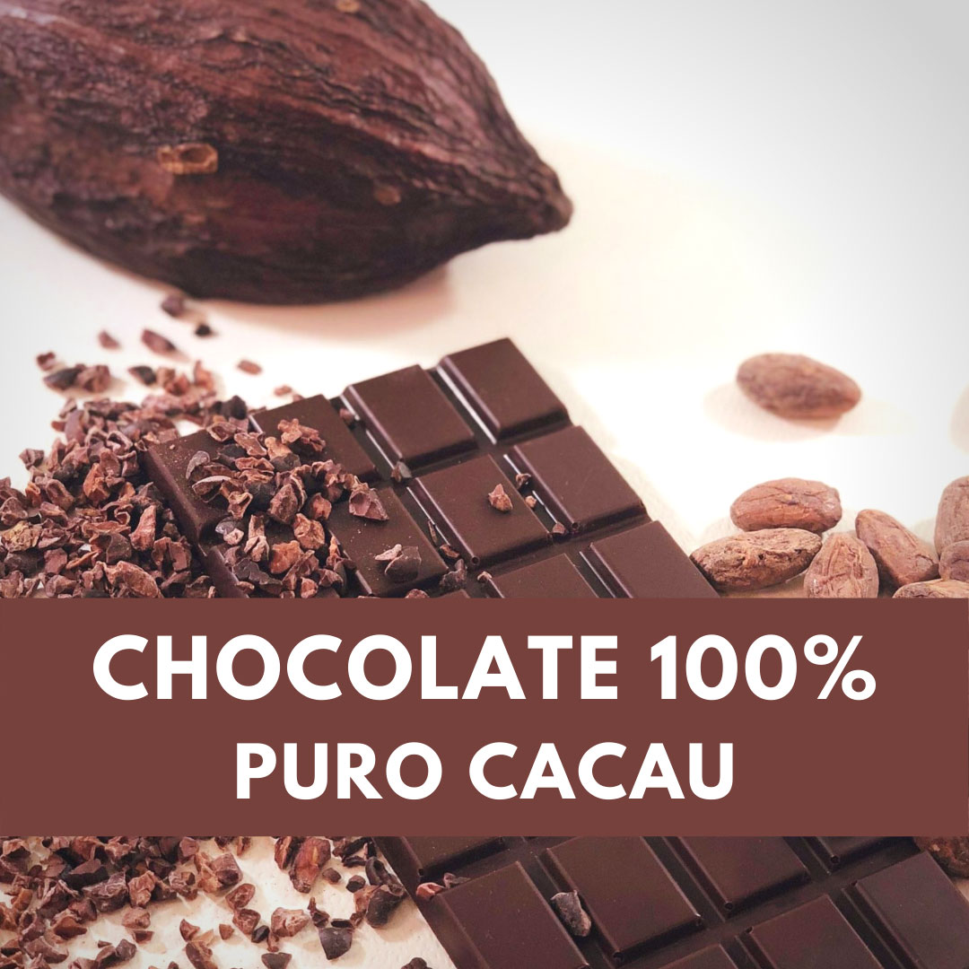 CHOCOLATE BARRA CACAU 100% ZERO AÇÚCAR (70g)