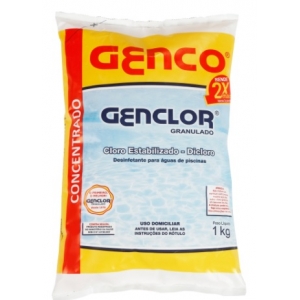 GENCO - Cloro Granulado Genclor 01Kg