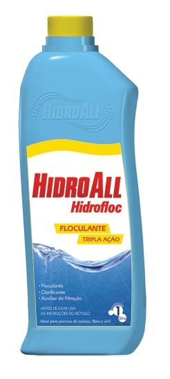 HIDROALL - HidroFloc Clarificante - 01 Litro