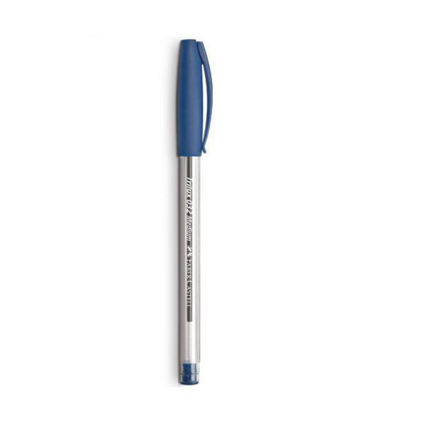 Caneta Esferográfica Trilux Medium Azul Faber-Castell
