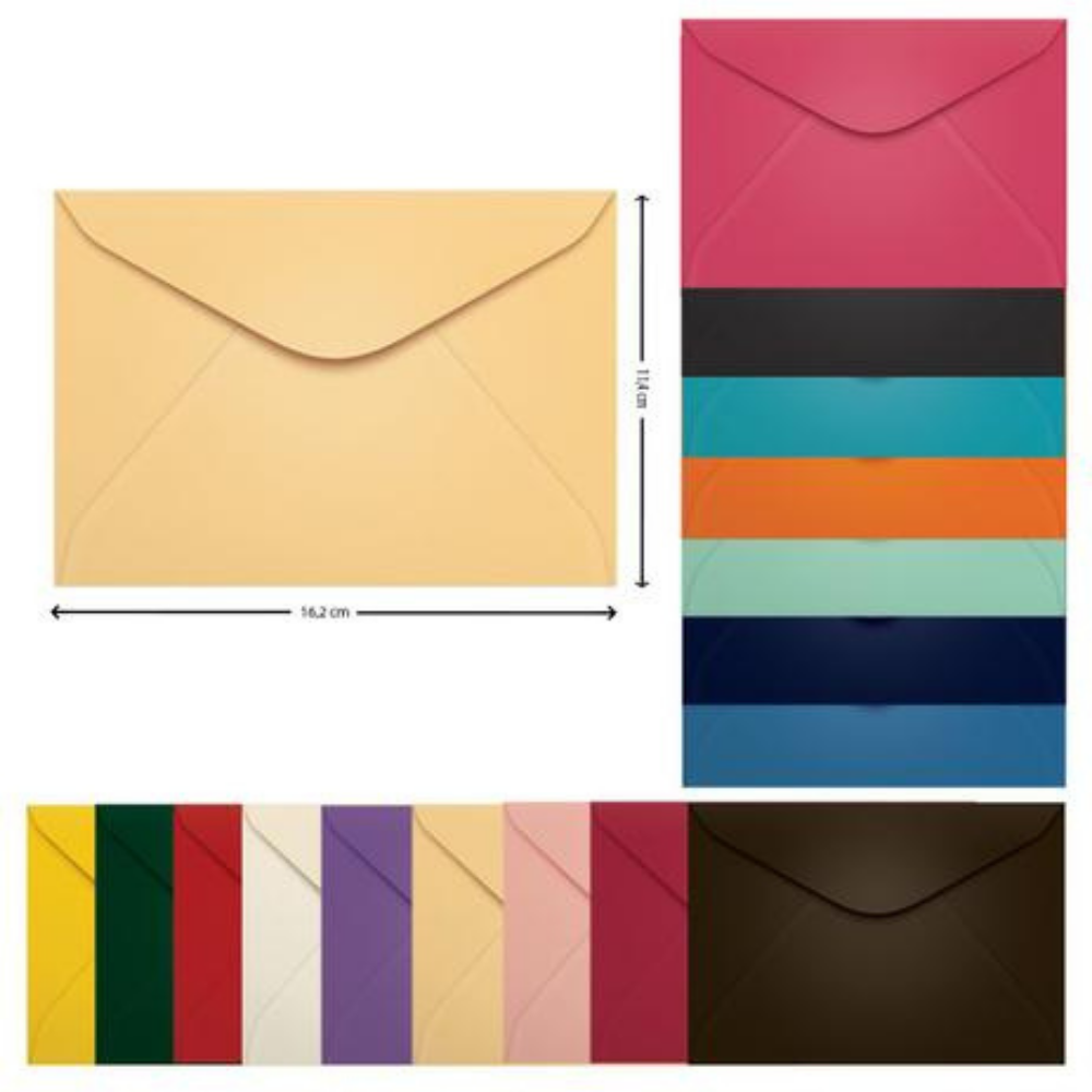 Envelope Carta 114x162 com 100 Scrity