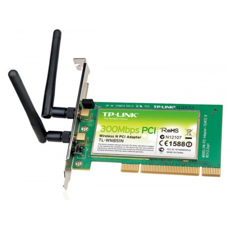 REDE PCI WIRELESS TP LINK TL-WN851ND