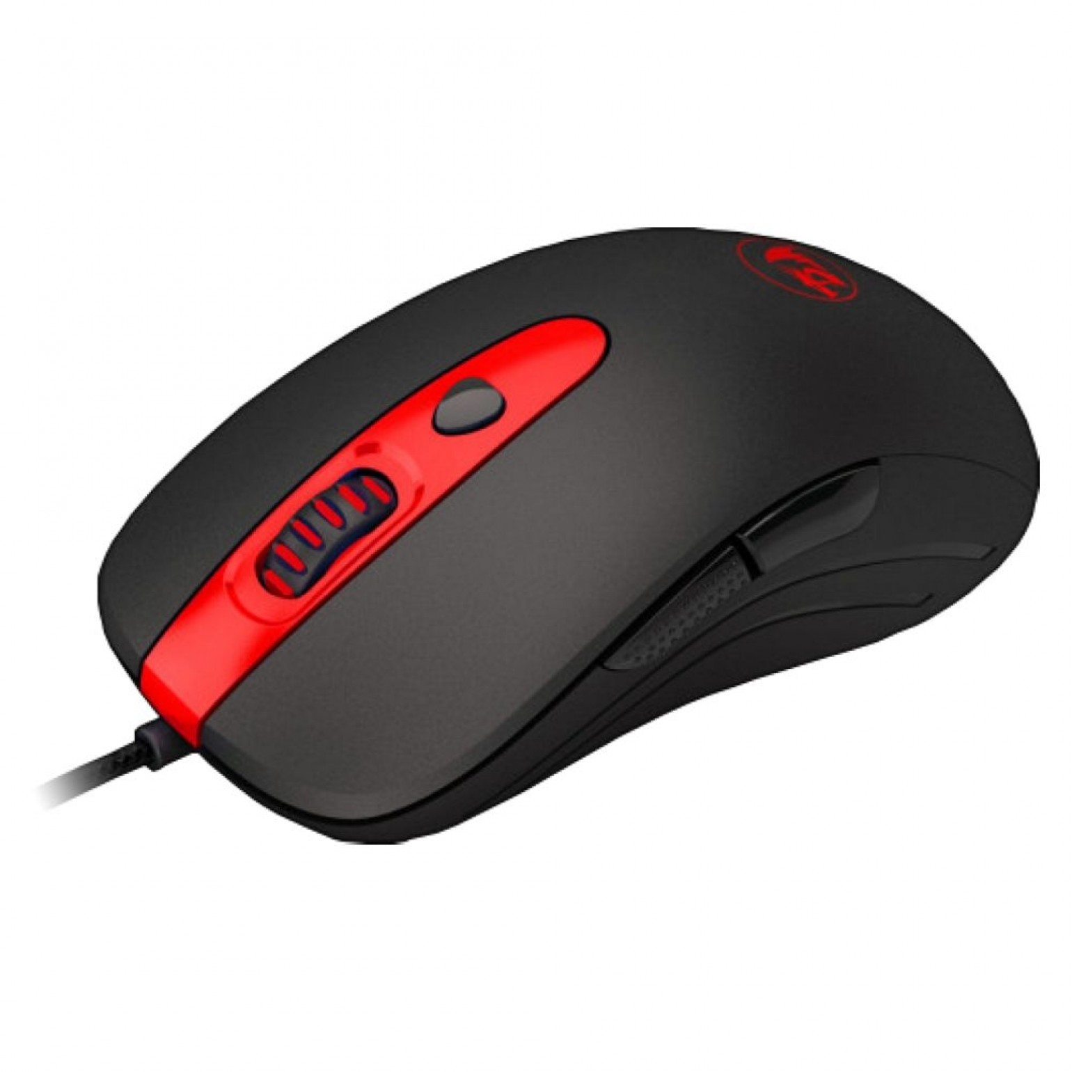 Mouse Gamer Redragon Cerberus RGB, Ambidestro, 7200 DPI, 6 Botões Programáveis, Preto - M703