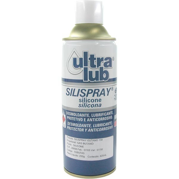 Caixa 12 Silicone Desmoldante Anticorrosivo Spray 420ml
