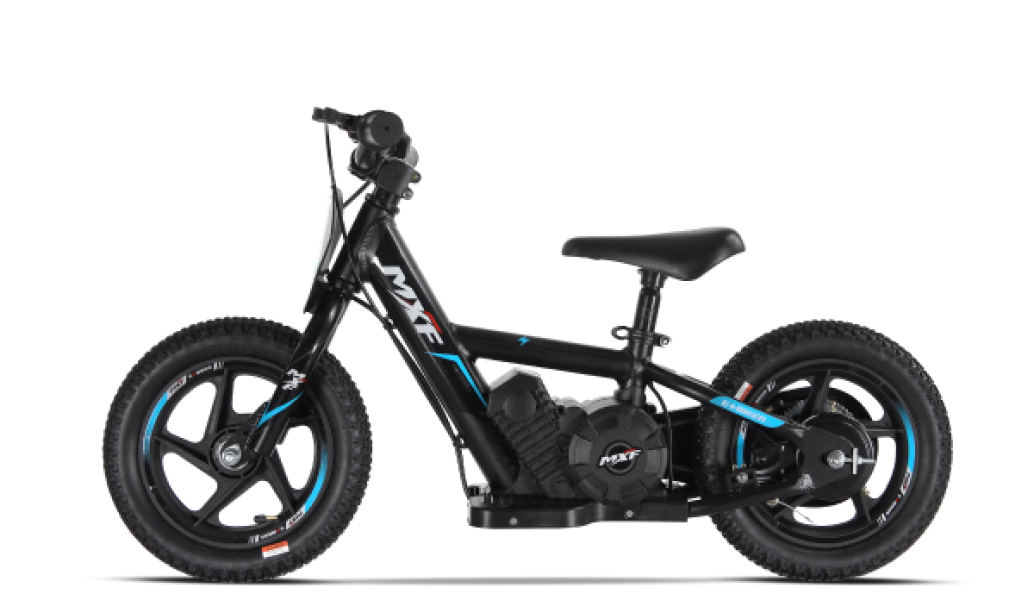 Bicicleta Mxf Elétrica Aro 12 Bike Infantil Equilíbrio
