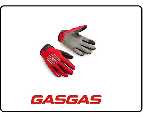 Luva Off Road Gasgas Original Parts Gloves Vermelho