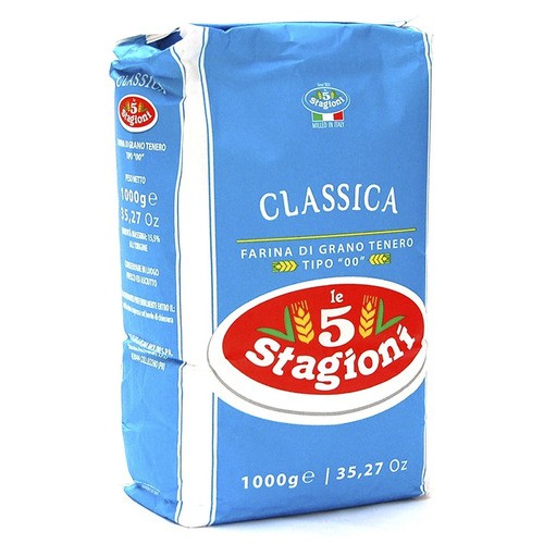 Farinha De Trigo Italiana 00 - Le 5 Stagioni Classica - 1kg