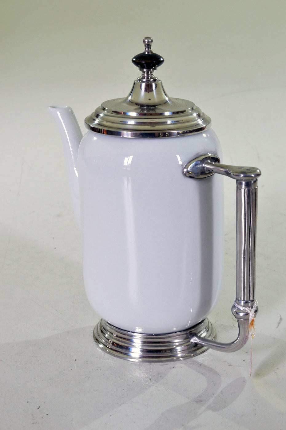 Bule Chá/Leite porcelana com Estanho 700 ml (P64107)