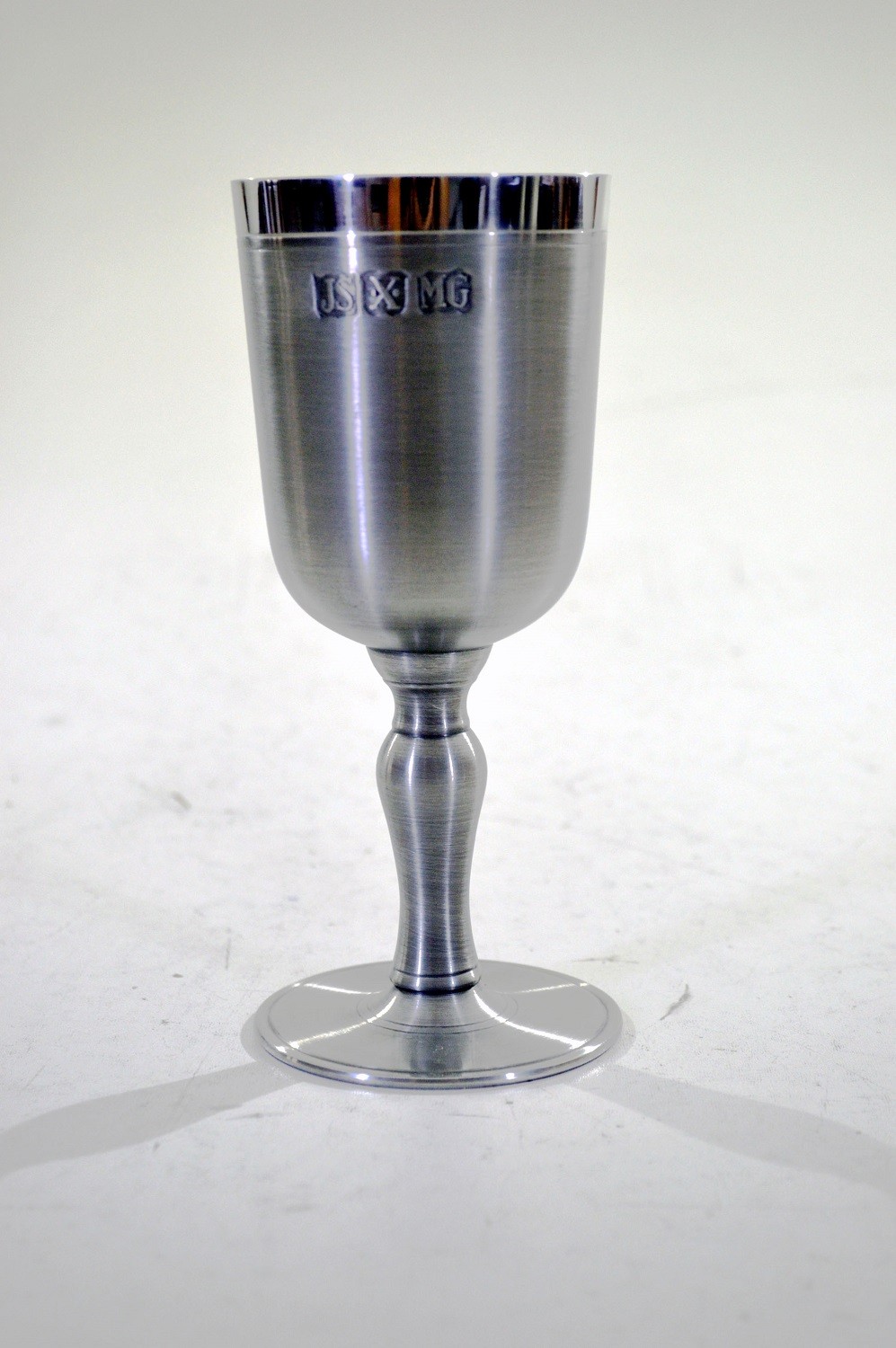 Cálice / Taça de Estanho para Vinho Tinto - 260ml - (P105B) - John Somers