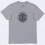 Camiseta Element MC Seal Cinza Mescla 