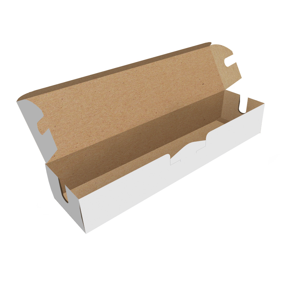 Embalagem para Espetinho Delivery - WHITE - 100 unidades - 24 PRINT EMBALAGENS