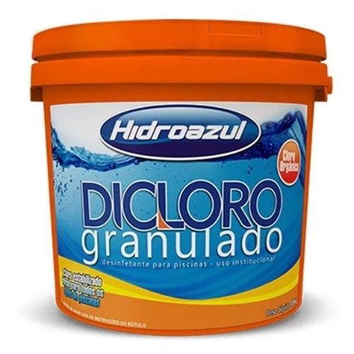 Cloro Para Piscina Dicloro Granulado 2,5 kg Hidroazul