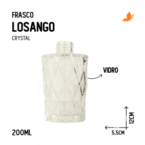 Frasco Losango R28 Crystal 200 ml