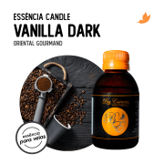 Essência Candle Vanilla Dark