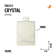 Frasco Crystal R28 190 ml