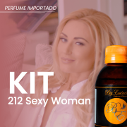 Kit Perfume 212 Sexy Woman - rende 100 ml