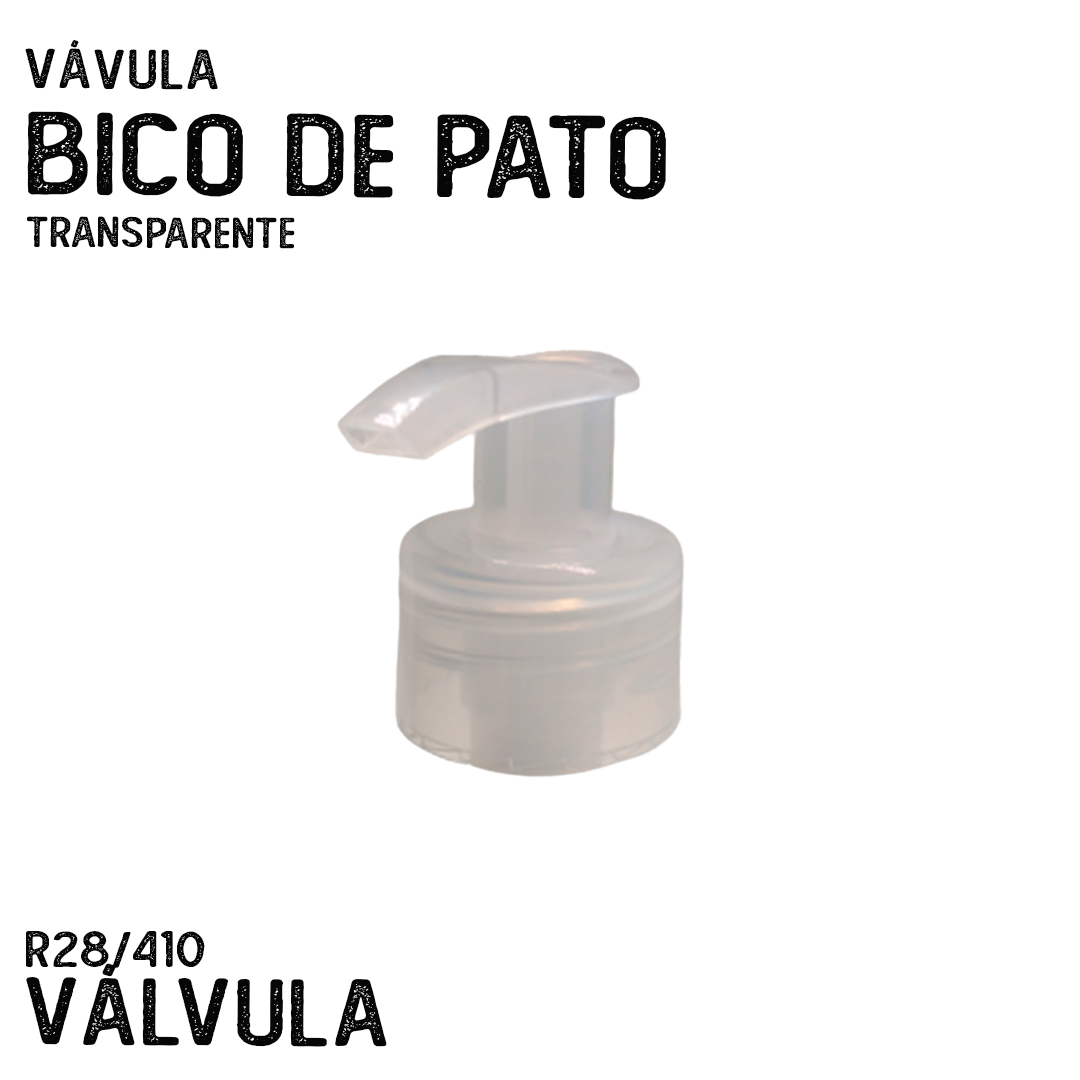 Válvula Bico De Pato R28/410 Transparente