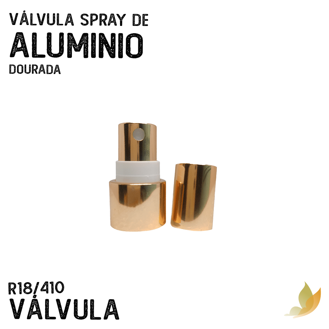 Válvula Spray R18/410 Luxo Dourada