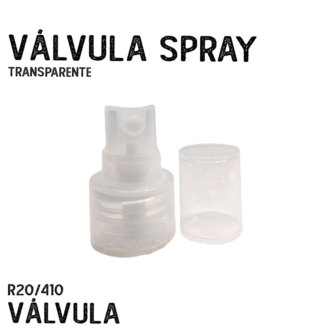 Válvula Spray R20/410 Transparente