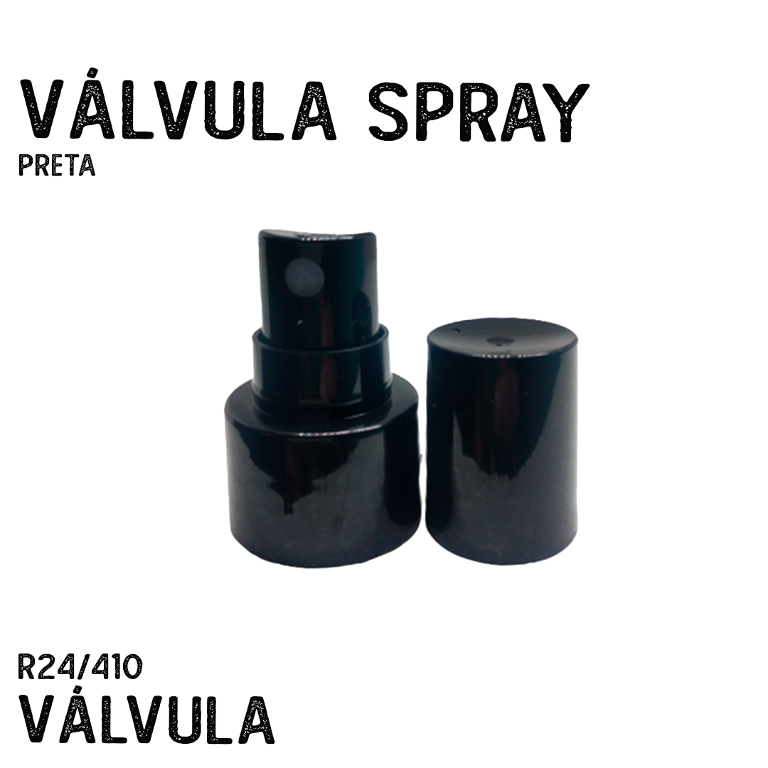Válvula Spray R24/410 Preta