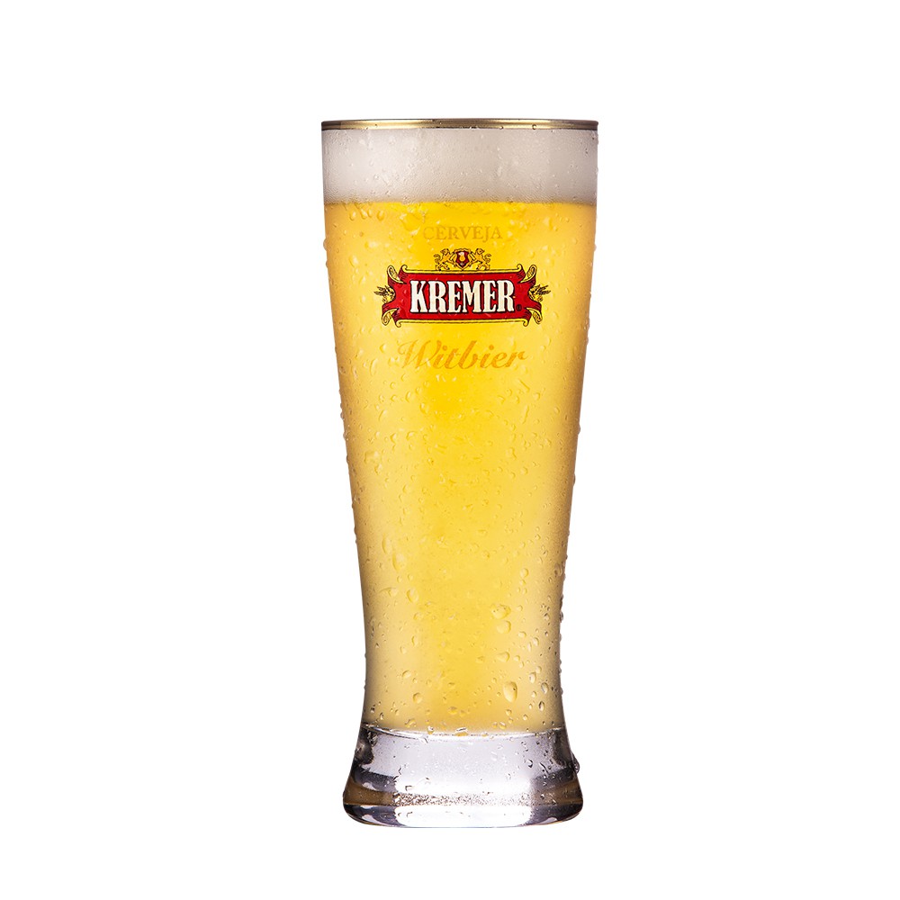 Kit Presente cerveja Weiss + Witbier - Copo Witbier