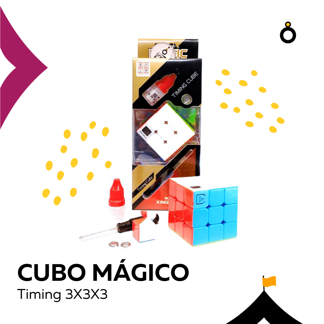3X3X3 Cubo Mágico Timing