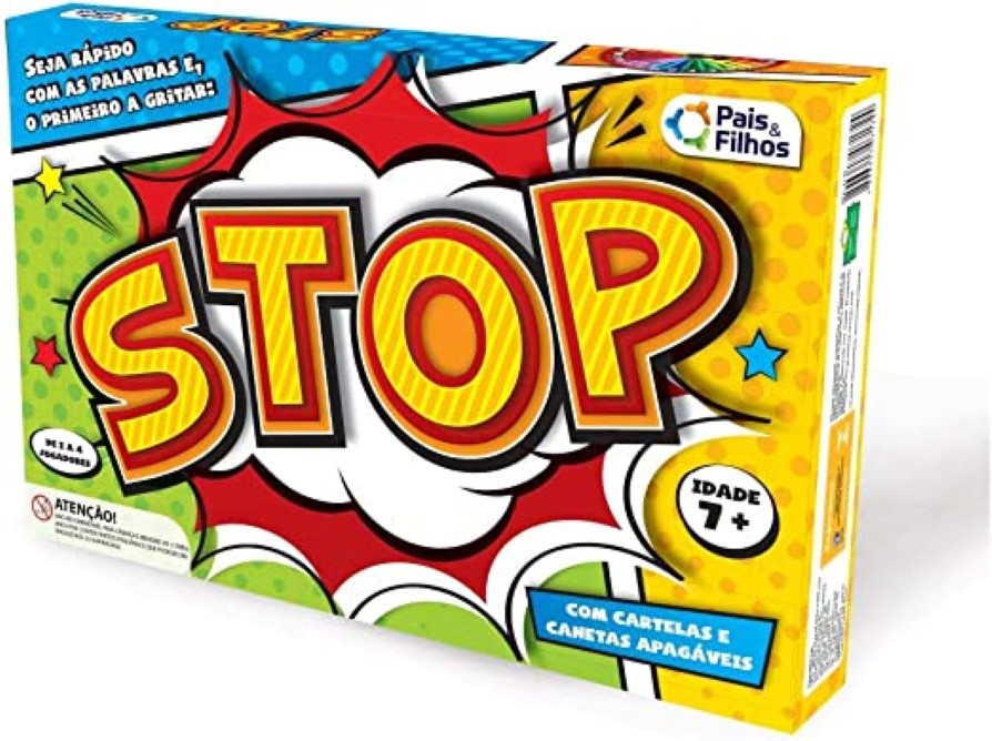 Jogo stop pais & filhos - 7172