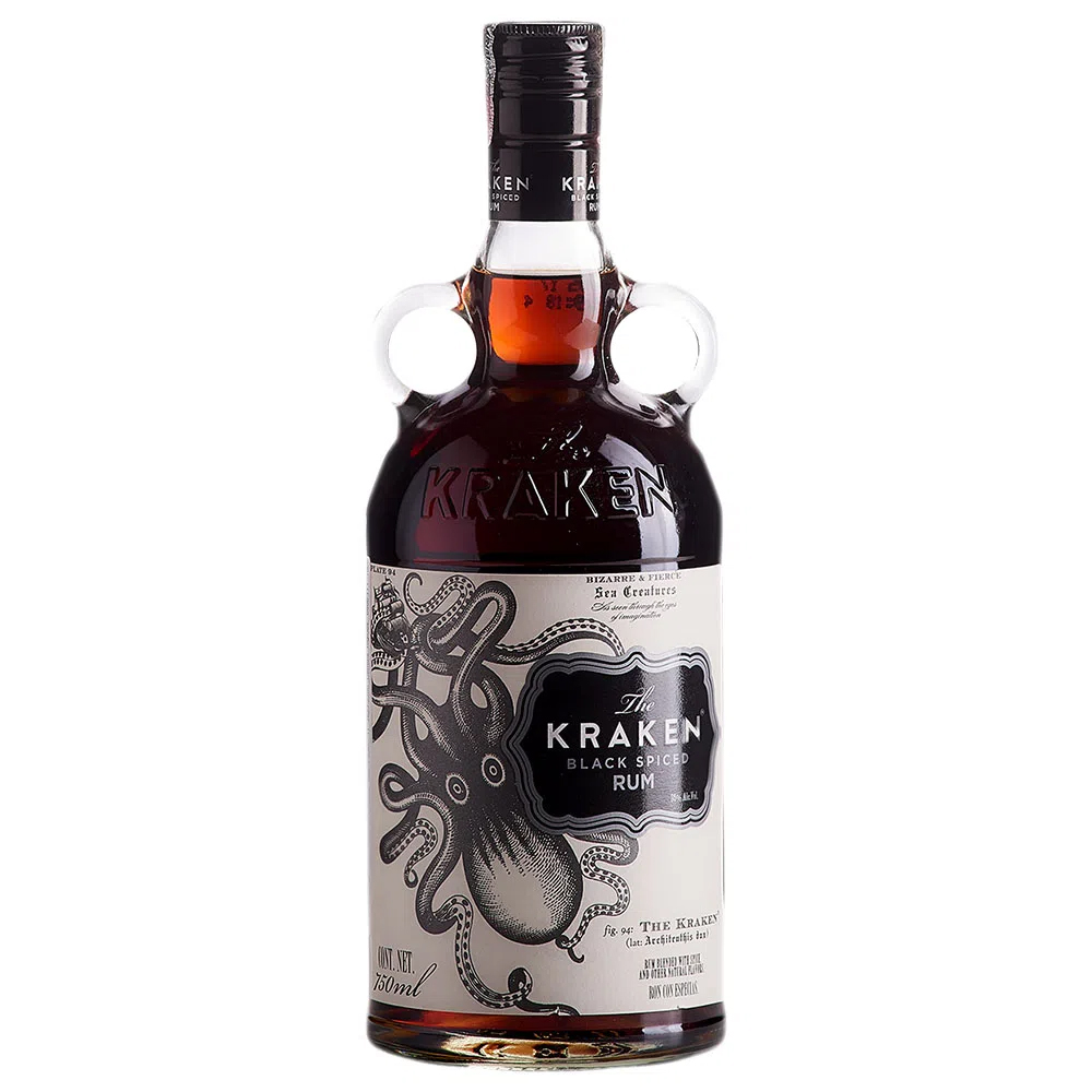 Kit The Kraken Black Spiced Rum 750ml + Copo Exclusivo