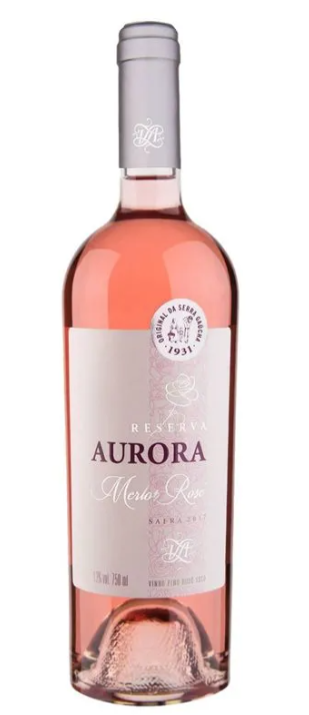 Vinho Aurora Reserva Merlot Rosé 750ml