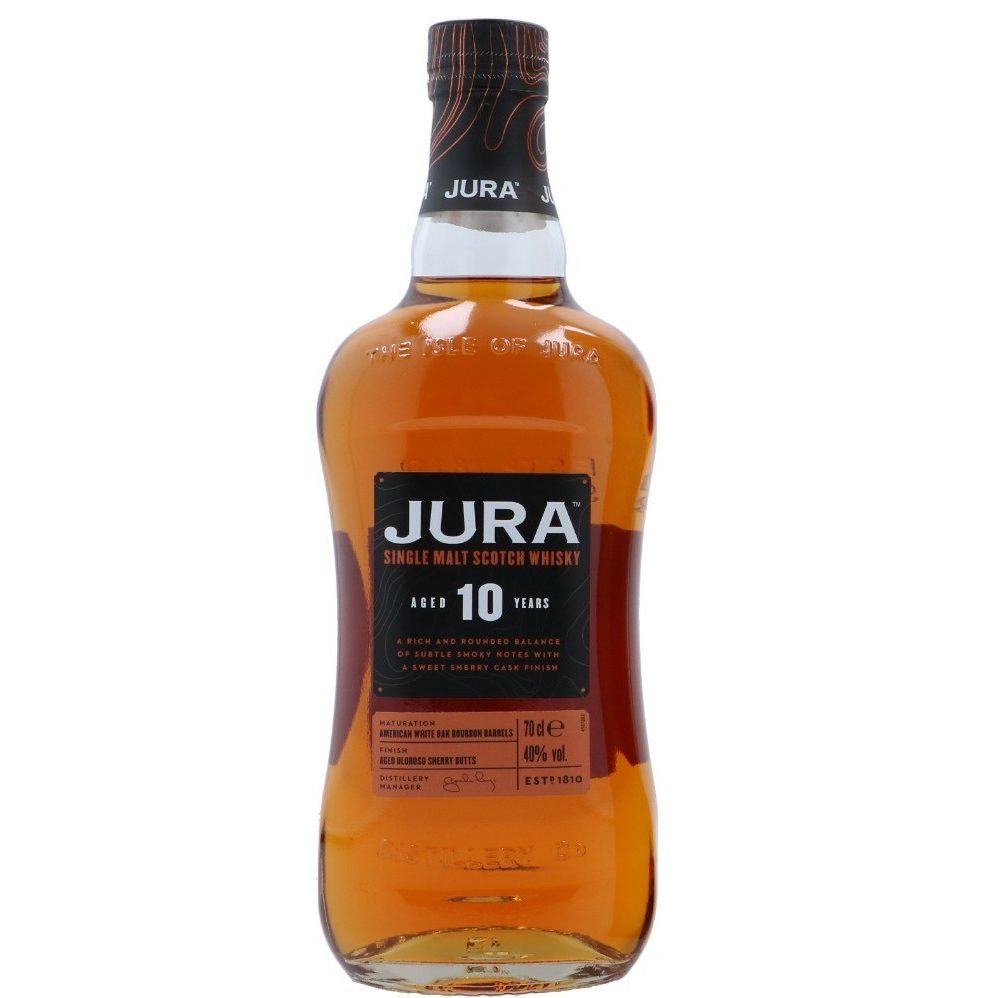 Whisky Jura 10 Anos Isle of Jura Single Malt 700ml