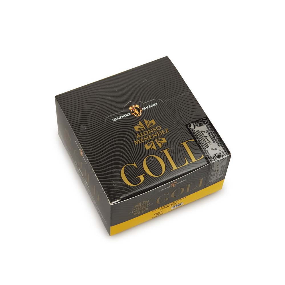 Cigarrilhas Alonso Menendez Gold sem Piteira caixa com 50  ( Just !!! )