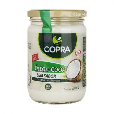 Óleo de Coco sem sabor 500g  - Casa do Mel