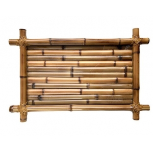 Bandeja Bambu Natural Kyoto M 60 X 40 cms