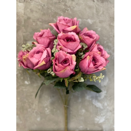 Buquê de Rosas - Rosa de 44cm