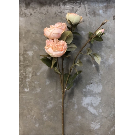 Galho de Peônia - Rosa Claro de 63cm