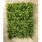 Folhagem Placa Tapete de Grama Eucalipto de Plástico Verde Claro