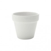 Vaso de Cerâmica Básico White G 15x15x12,5cm