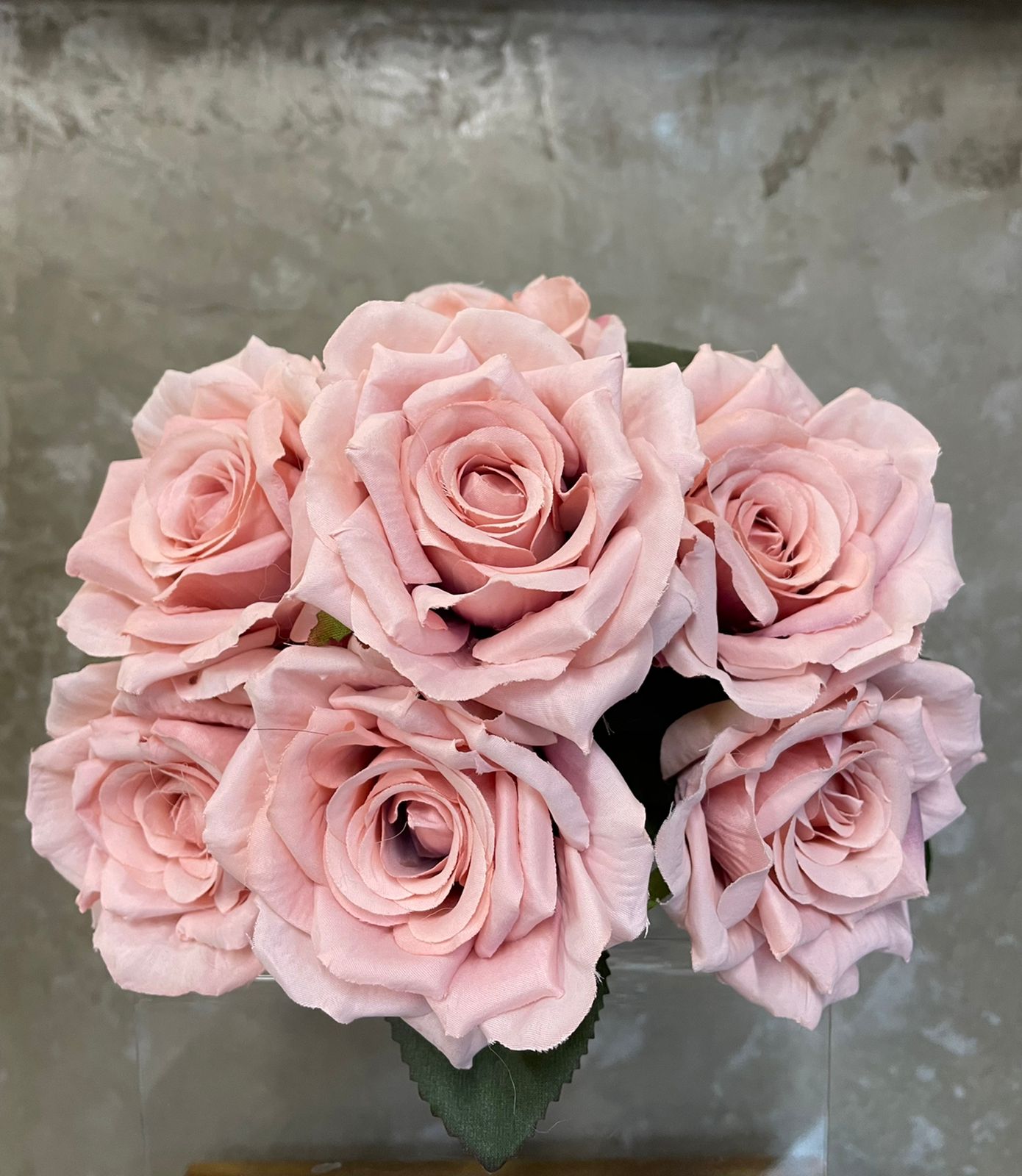 Buque de Rosas - Rosa Claro de 29cm