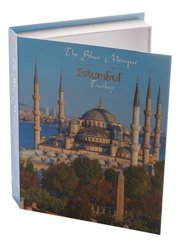 Caixa Livro Istambul Papel Rigido 30x24x5cm
