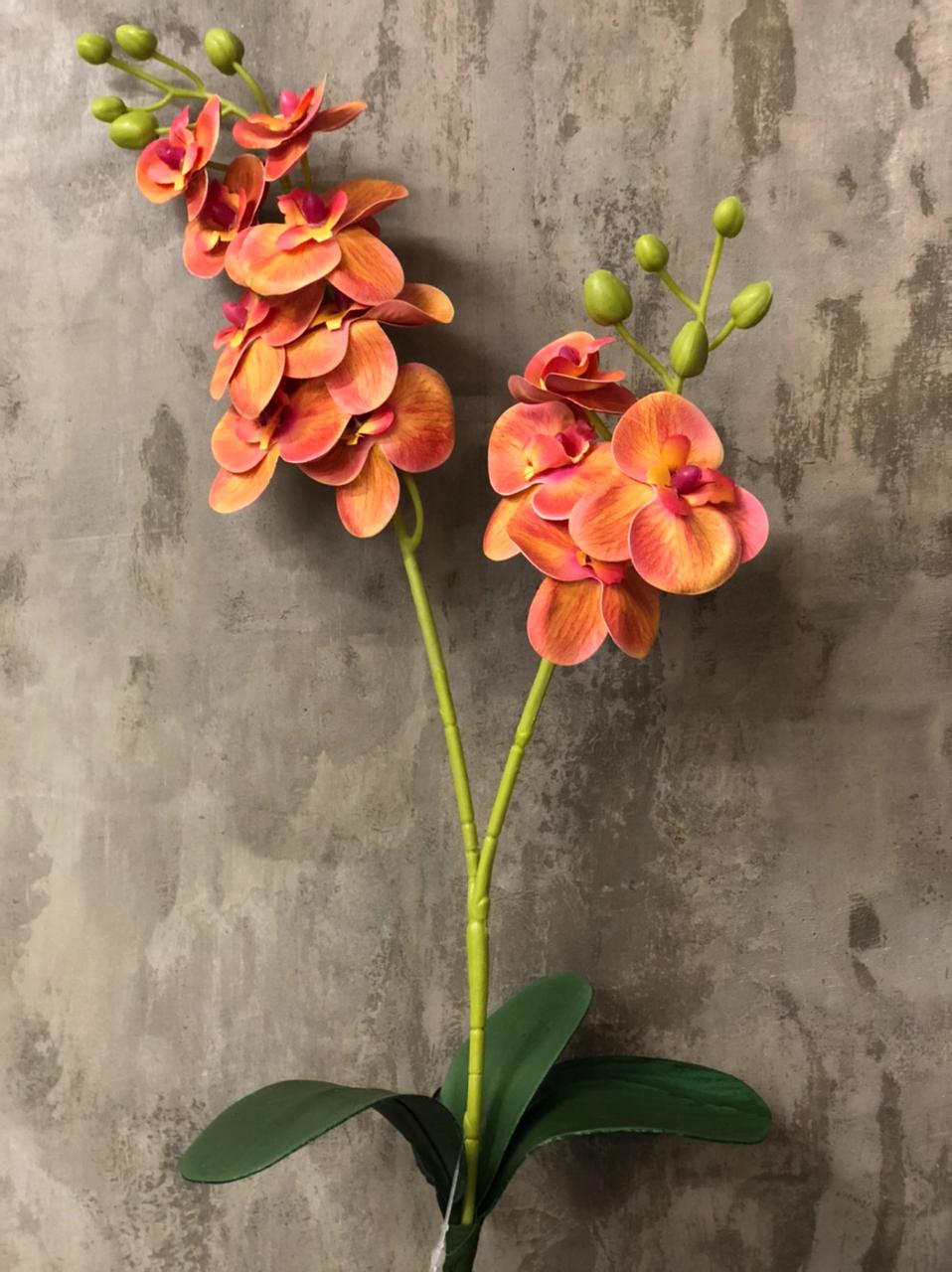 Mini Orquídea Laranja 50cm
