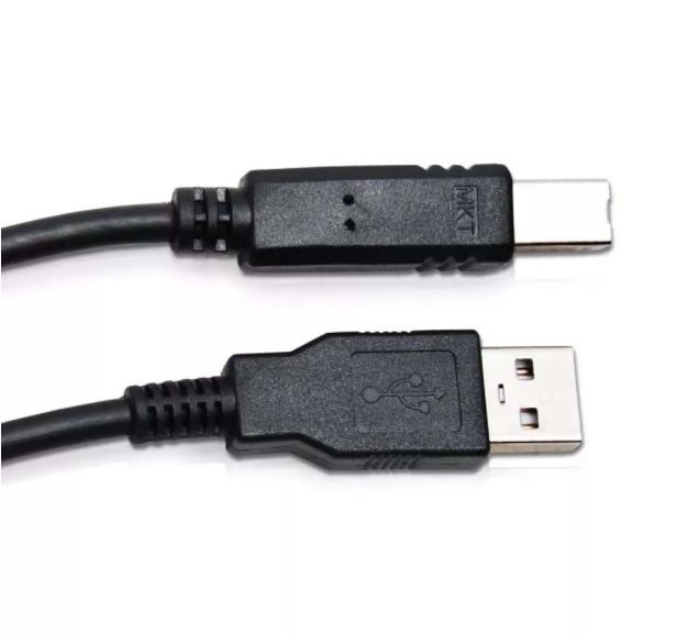 Cabo USB Impressora A-B 2.0 1,5m KP-5001 KNUP