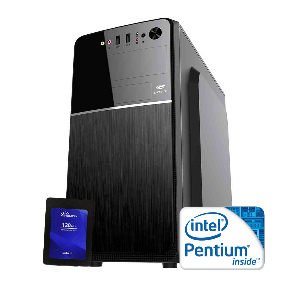 Desktop 1155 Home Pentium 2030 DDR3 4GB SSD 120GB X-Linne