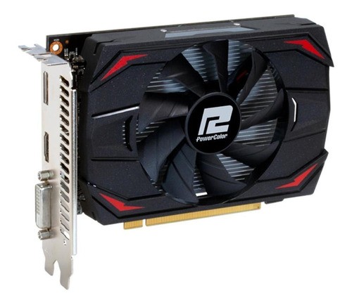 Placa de Video GPU AMD RX 550 4GB RED DRAGON D5 POWER COLOR
