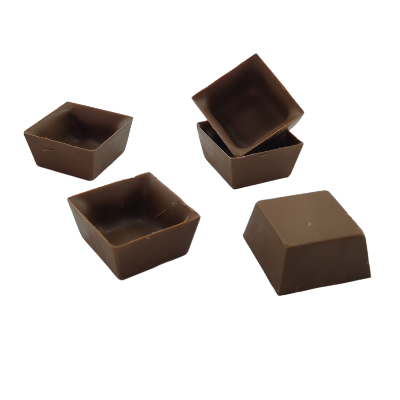 120 Caixinhas de Chocolate ao Leite para rechear Doces de Festa