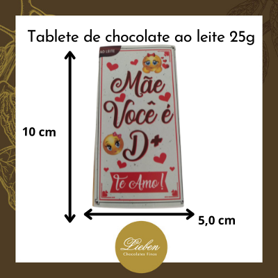 Caixa de Chocolate para Presente de Dia das Mães
