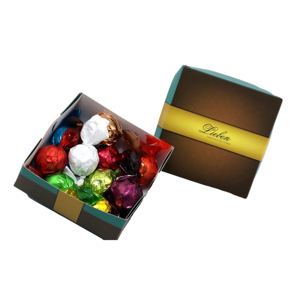Caixa de Chocolate para Presente Lieben 10 trufas sortidas