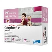 Antipulgas Elanco Comfortis 140 mg - Cães de 2,3 a 4,5Kg e Gatos de 1,4 a 2,8Kg