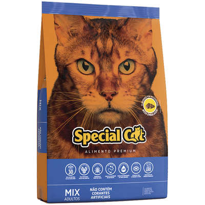 Ração Special Cat Mix Premium para Gatos Adultos 20KG