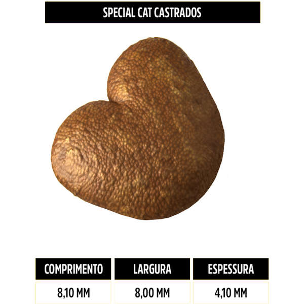 Ração Special Cat Mix Premium para Gatos Adultos Castrados 10kg